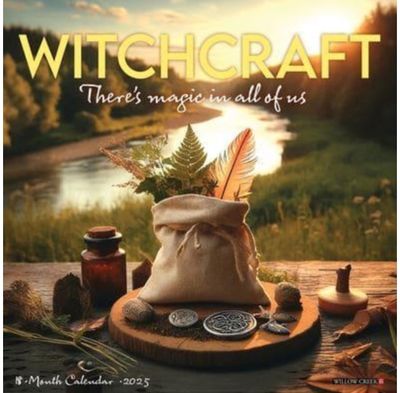 Witchcraft-There's Magic in All of Us 2025 12 X 12 Wall Calendar