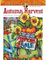 Creative Haven Autumn Harvest Coloring Book