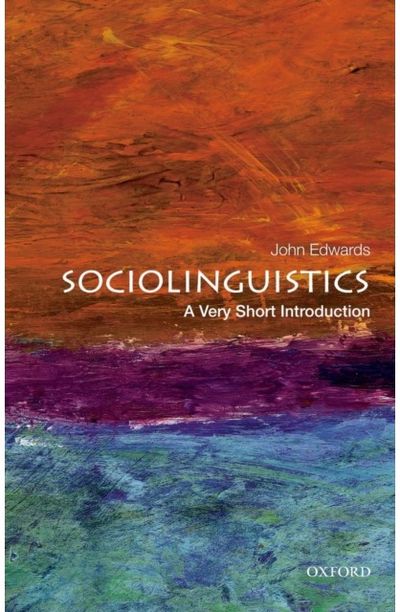 Sociolinguistics A Very Short