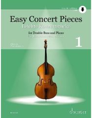 Easy Concert Pieces: For Double Bass and Piano For Double Bass and Piano