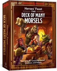 Heroes Feast: The Deck of Many Morsels: 50 Cards for Conjuring Snacks, Libations, and Sweets Conjuring Snacks, Libations, and Sweets