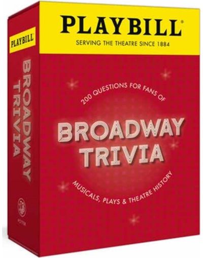 Playbill Broadway 200 Questions for