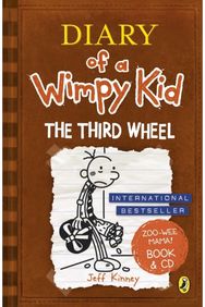Diary of a Wimpy Kid: The Third Wheel book & CD
