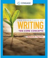 Essentials of Writing: Ten Core Concepts (w/ MLA9E Update)
