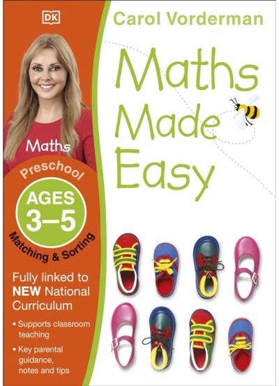 Maths Made Easy: Matching & Sorting, Ages 3-5 (Preschool) Supports the