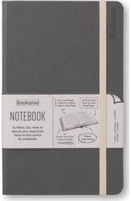 Bookaroo Notebook (A5) Journal - Charcoal