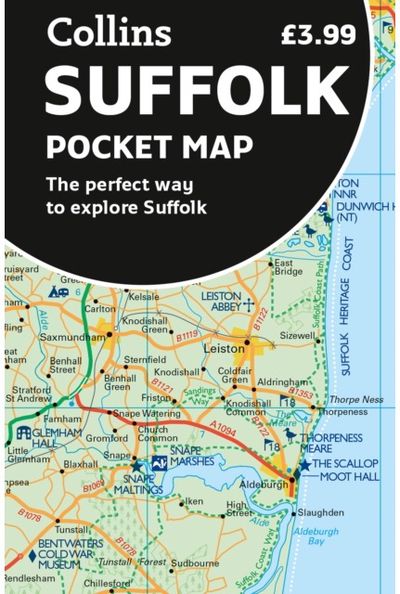 Suffolk Pocket Map The Perfect Way to