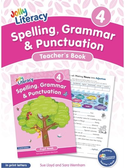Spelling, Grammar & Punctuation Teacher’s Book 4: In Print Letters (British English edition)