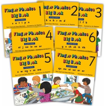 Finger Phonics Big in Print Letters