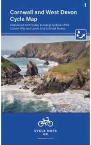 Cornwall and West Devon Cycle Map 1