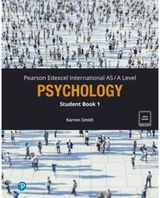 Pearson Edexcel International AS-Level Psychology Student Book w/code