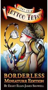 Eight Coins' Tattoo Tarot Borderless Miniature Edition