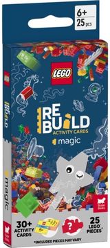LEGO® Books: ReBuild Activity Cards: Magic (with over 30 activity cards and 25 L