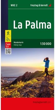 La Palma Hiking Map 1:30,000 scale 1:30,000 scale