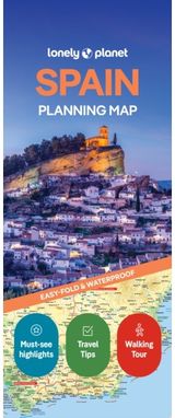 Lonely Planet Spain Planning Map