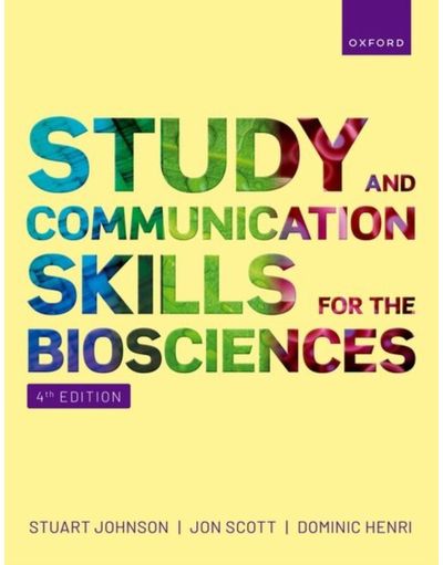 Study and Communication Skills for the Biosciences