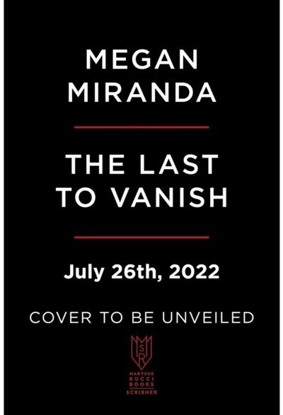 Last to Vanish A Novel