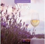 Wine 2025 Square Wall Calendar