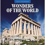 Wonders of the World 2025 Square Wall Calendar