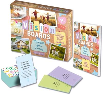 Vision Boards Manifest Your Destiny Kit Includes 128-page