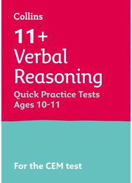 11+ Verbal Reasoning Quick Practice Tests Age 10-11 (Year 6): For the 2025 Cem Tests Tests