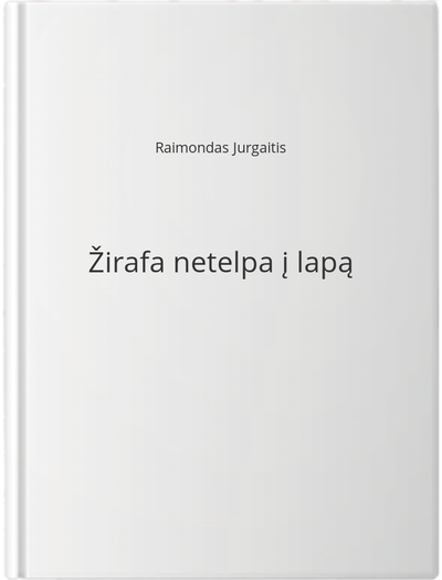 Žirafa netelpa į lapą
