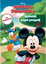 Donaldas Antulis spalvinimas su lipdukais