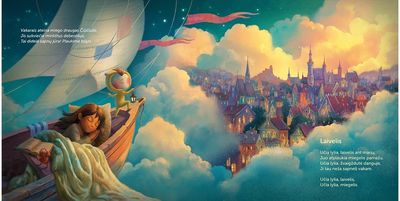 Mažųjų lopšinės : „Šarkos varnos“, „Supu vaiką“, „Baltas sapnas“ ir kitos dainel ės : žaislinė knygelė su garsais