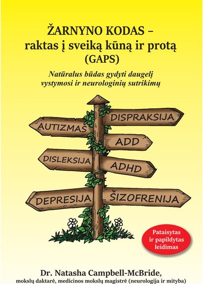 Žarnyno kodas – raktas į sveiką kūną ir protą (GAPS)