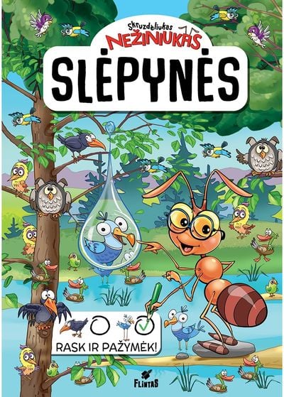 Skruzdėliukas Nežiniukas.Slėpynės