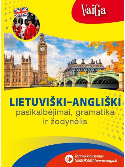 Lietuviški-angliški pasikalbėjimai, gramatika ir žodynėlis
