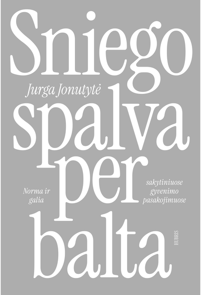 Sniego spalva per balta