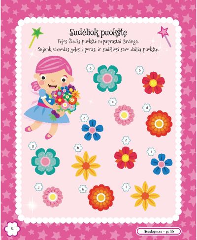 Mano pirmoji fėja. Lipdukų ir veiklos knyga