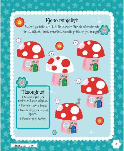 Mano pirmoji fėja. Lipdukų ir veiklos knyga