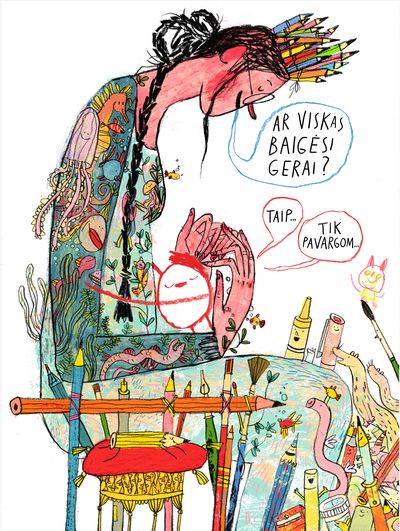 Nupieškim istoriją?