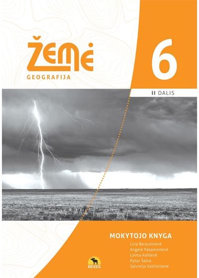 Žemė 6. Mokytojo knyga, 2 dalis. 2022 m. BUP