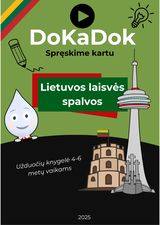 Lietuvos laisvės spalvos. 4-6 metų vaikams