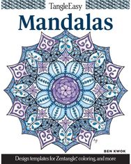 TangleEasy Mandalas: Design templates for Zentangle(R), coloring, and more Design templates for Zentangle(R), coloring, and more