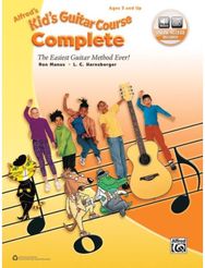 ALFREDS KIDS GUITAR COURSE COMPLETE BOOK