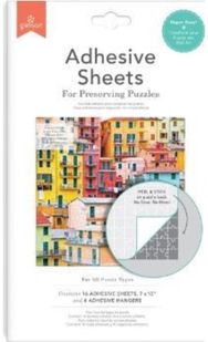 Puzzle Glue Sheets