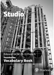Studio Edexcel GCSE French Foundation Vocab Book (pack of 8)