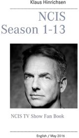 NCIS Season 1 - 13 NCIS TV Show Fan