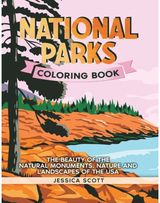 National Parks Coloring Book The Beauty of the