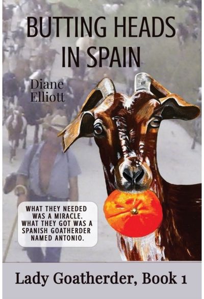 Butting Heads in Spain Lady Goatherder