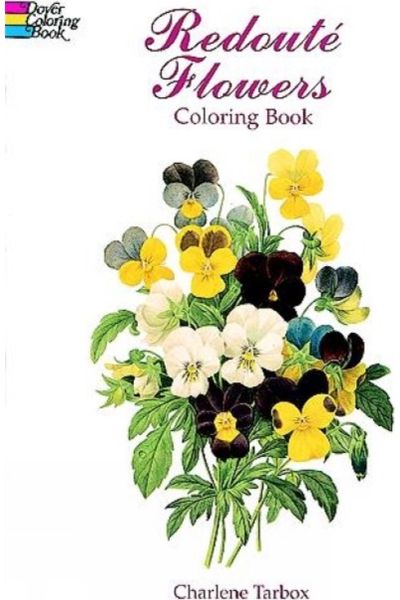 Redoute Roses Coloring Book