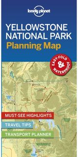Lonely Planet Yellowstone National Park Planning Map