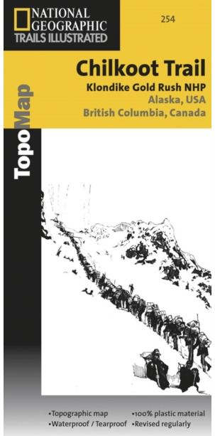 Chilkoot Trail/klondike Gold Rush Trails Illustrated