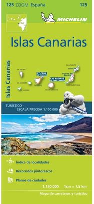 Iles Canaries - Zoom Map 125: Map Map