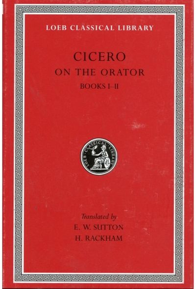 On the Orator: Books 1–2