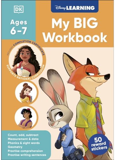 Disney Learning Big Workbook Ages 6-7 (Year 2)